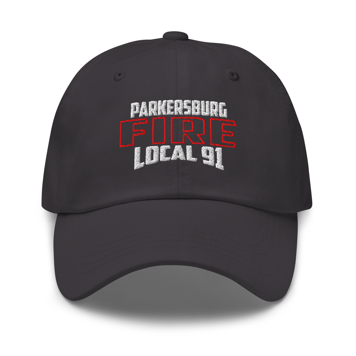 PARKERSBURG FIRE LOCAL 91 & PATCH – DAD HAT
