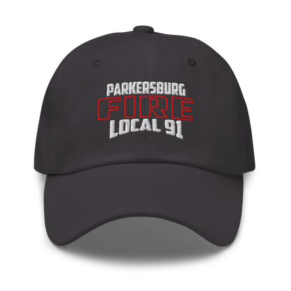 PARKERSBURG FIRE LOCAL 91 & PATCH – DAD HAT