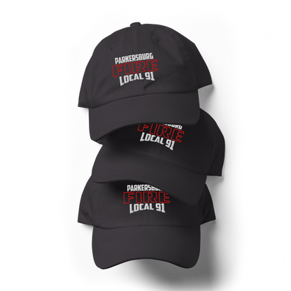 PARKERSBURG FIRE LOCAL 91 & PATCH – DAD HAT