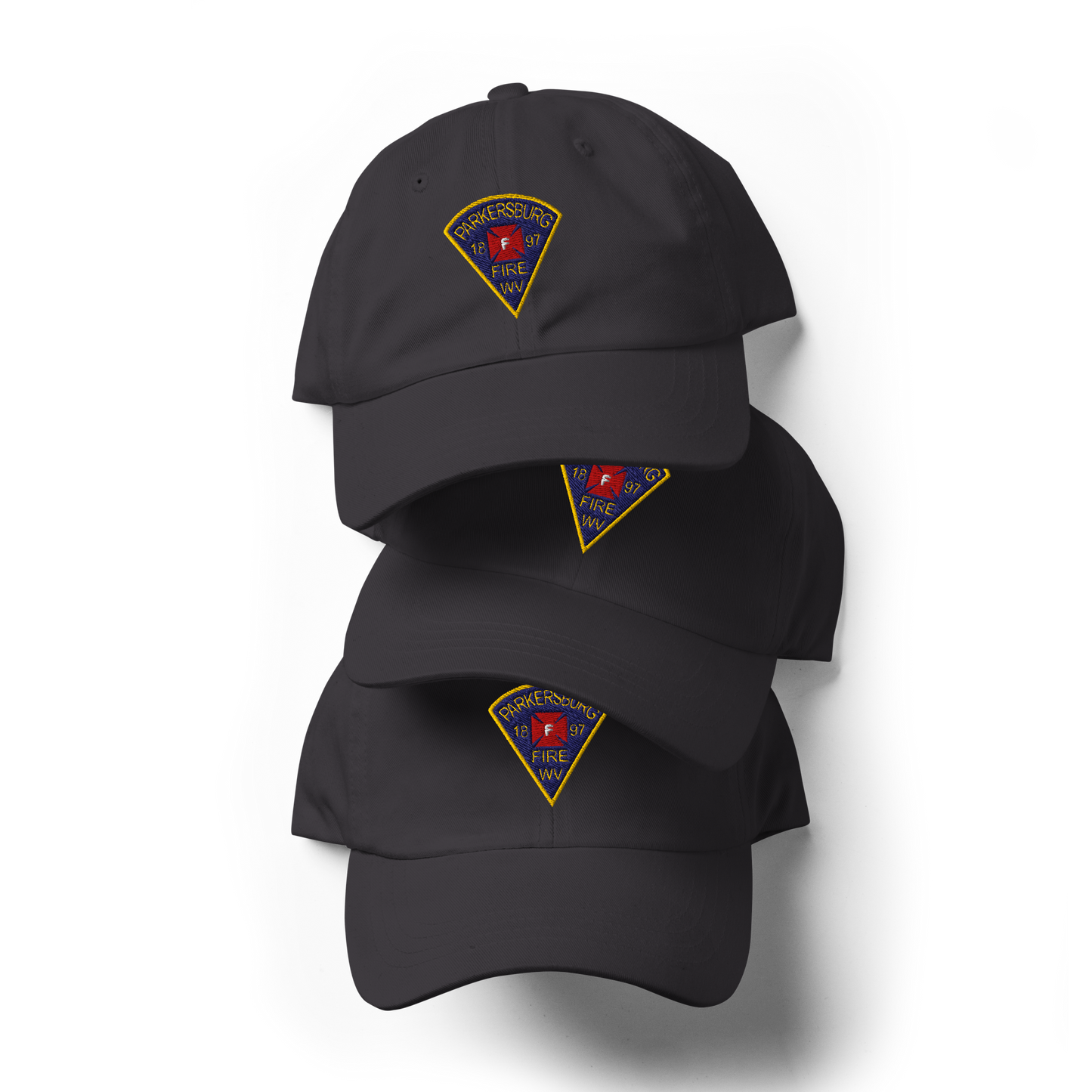 PARKERSBURG FIRE LOCAL 91 & PATCH – DAD HAT