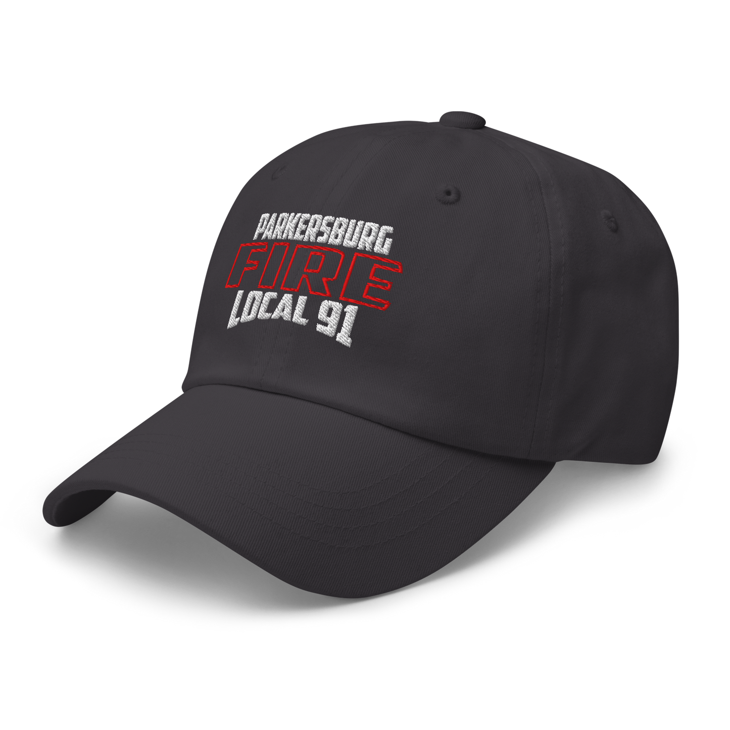 PARKERSBURG FIRE LOCAL 91 & PATCH – DAD HAT
