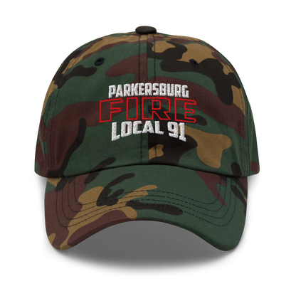 PARKERSBURG FIRE LOCAL 91 & PATCH – DAD HAT
