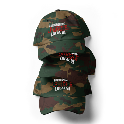 PARKERSBURG FIRE LOCAL 91 & PATCH – DAD HAT