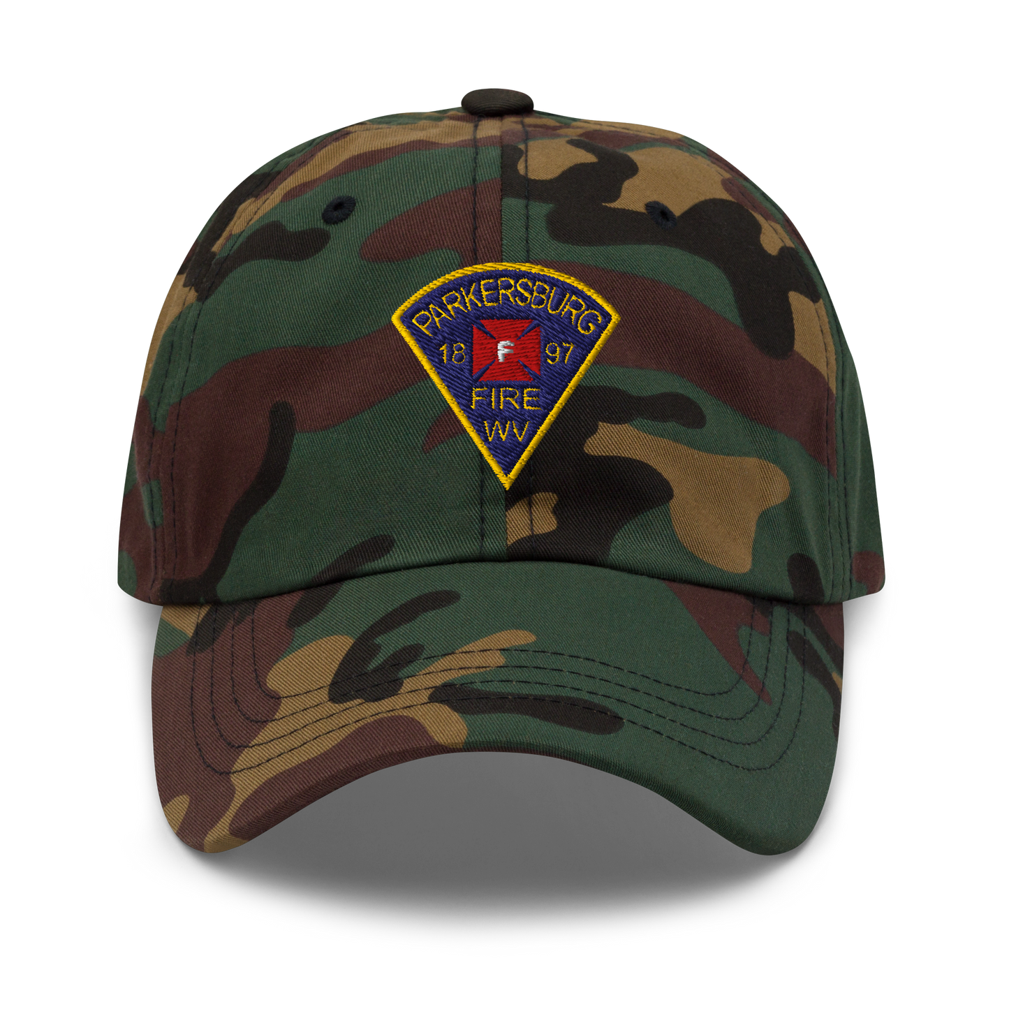 PARKERSBURG FIRE LOCAL 91 & PATCH – DAD HAT