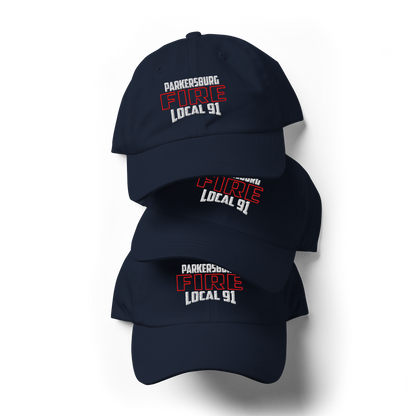 PARKERSBURG FIRE LOCAL 91 & PATCH – DAD HAT