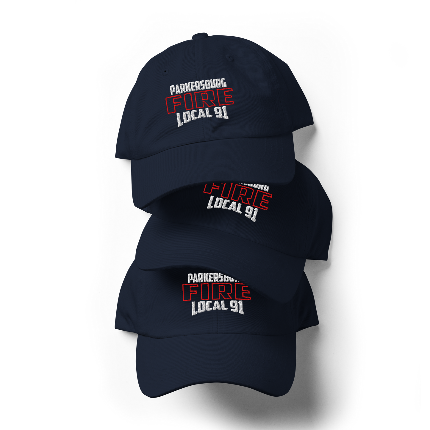 PARKERSBURG FIRE LOCAL 91 & PATCH – DAD HAT