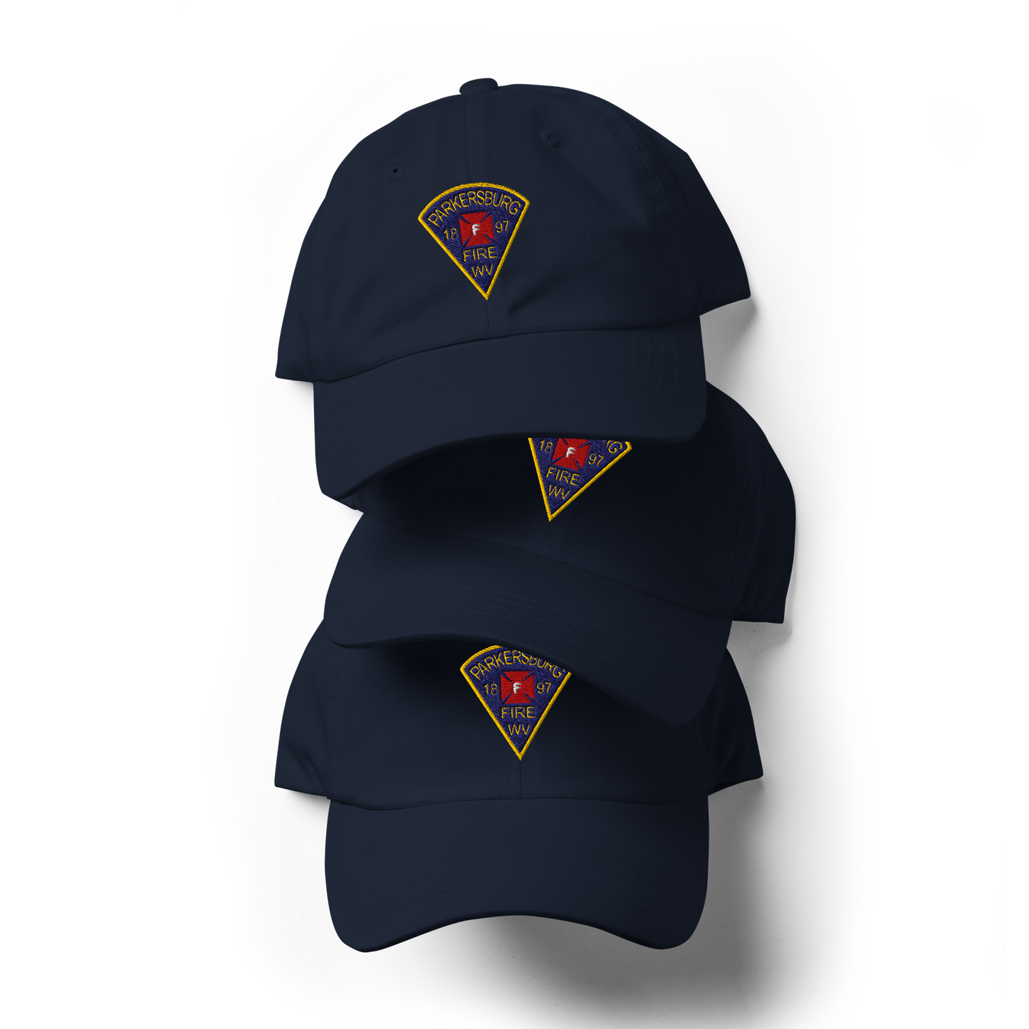 PARKERSBURG FIRE LOCAL 91 & PATCH – DAD HAT