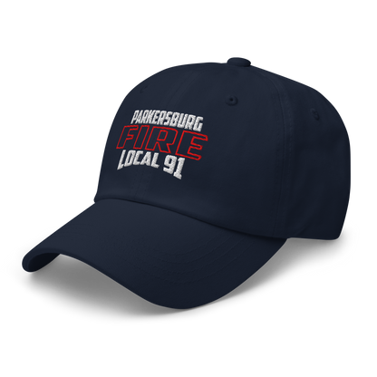 PARKERSBURG FIRE LOCAL 91 & PATCH – DAD HAT