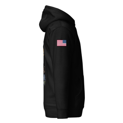 STATION 2 SHAWS VEGAS, VIRGINIA PREMIUM FIT HOODIE