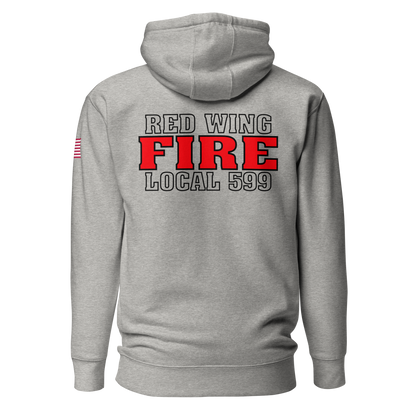 Red Wing Fire Department Solid Red "FIRE" Collection