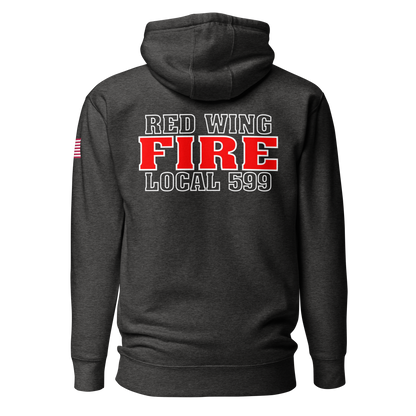 Red Wing Fire Department Solid Red "FIRE" Collection