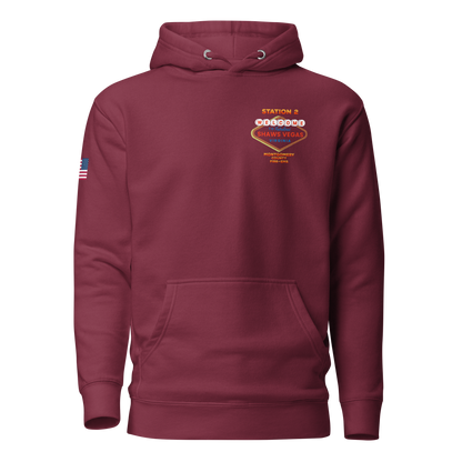 STATION 2 SHAWS VEGAS, VIRGINIA PREMIUM FIT HOODIE