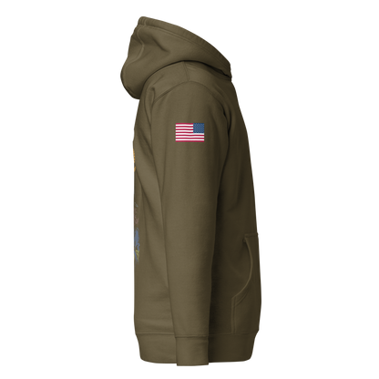 STATION 2 SHAWS VEGAS, VIRGINIA PREMIUM FIT HOODIE