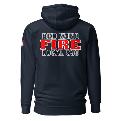 Red Wing Fire Department Solid Red "FIRE" Collection