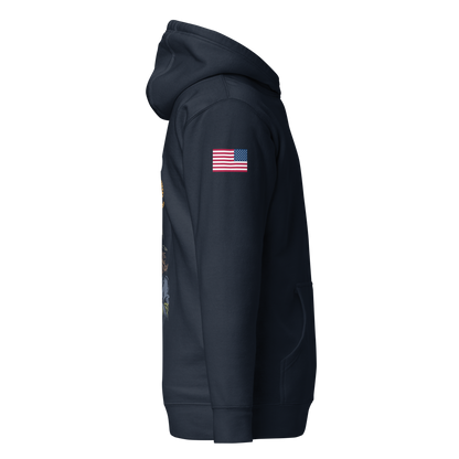 STATION 2 SHAWS VEGAS, VIRGINIA PREMIUM FIT HOODIE