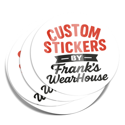 Custom Circle-Cut Stickers