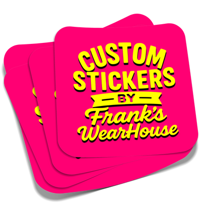 Custom Square-Cut Stickers