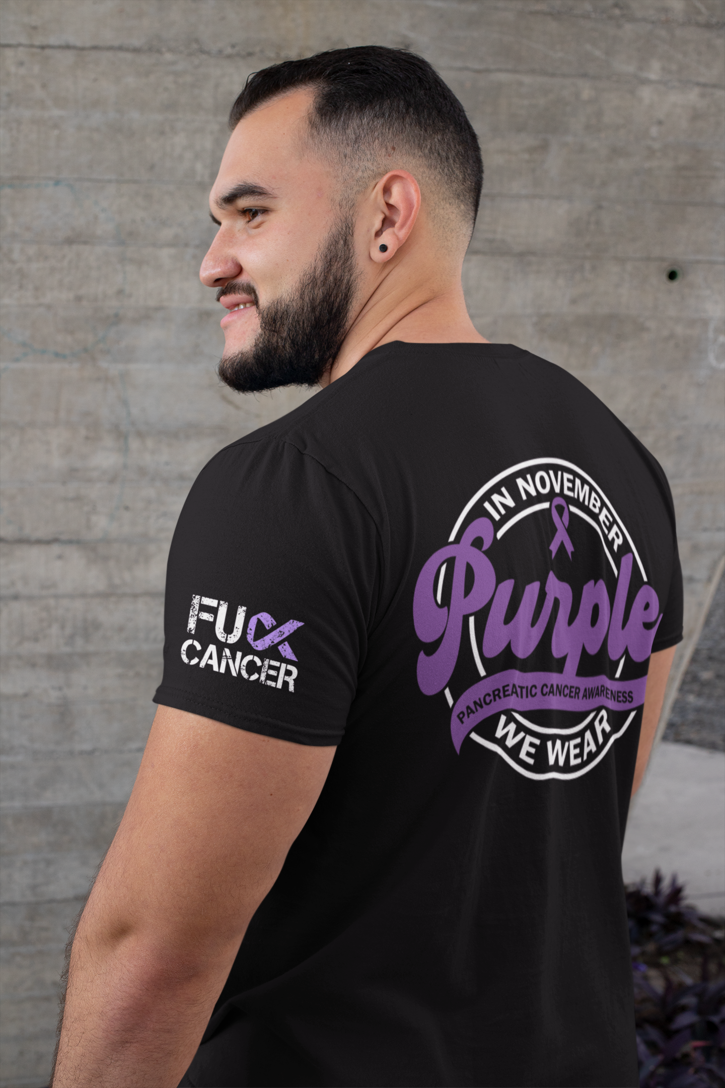 In November We Wear Purple 1 - Pancreatic Cancer Awareness