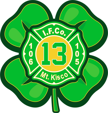 GLOW IN THE DARK - Mt Kisco Fire - Independent Fire Co. - St. Patricks's Day Collection