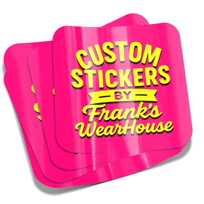 Custom Square-Cut Stickers