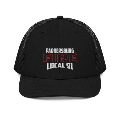 PARKERSBURG FIRE LOCAL 91 – RICHARDSON 112 TRUCKER HAT
