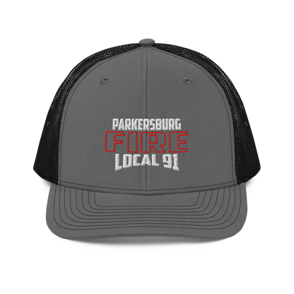 PARKERSBURG FIRE LOCAL 91 – RICHARDSON 112 TRUCKER HAT