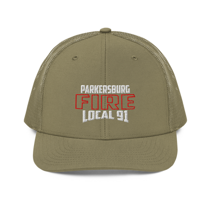 PARKERSBURG FIRE LOCAL 91 – RICHARDSON 112 TRUCKER HAT