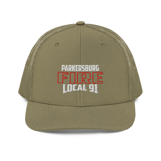 PARKERSBURG FIRE LOCAL 91 – RICHARDSON 112 TRUCKER HAT