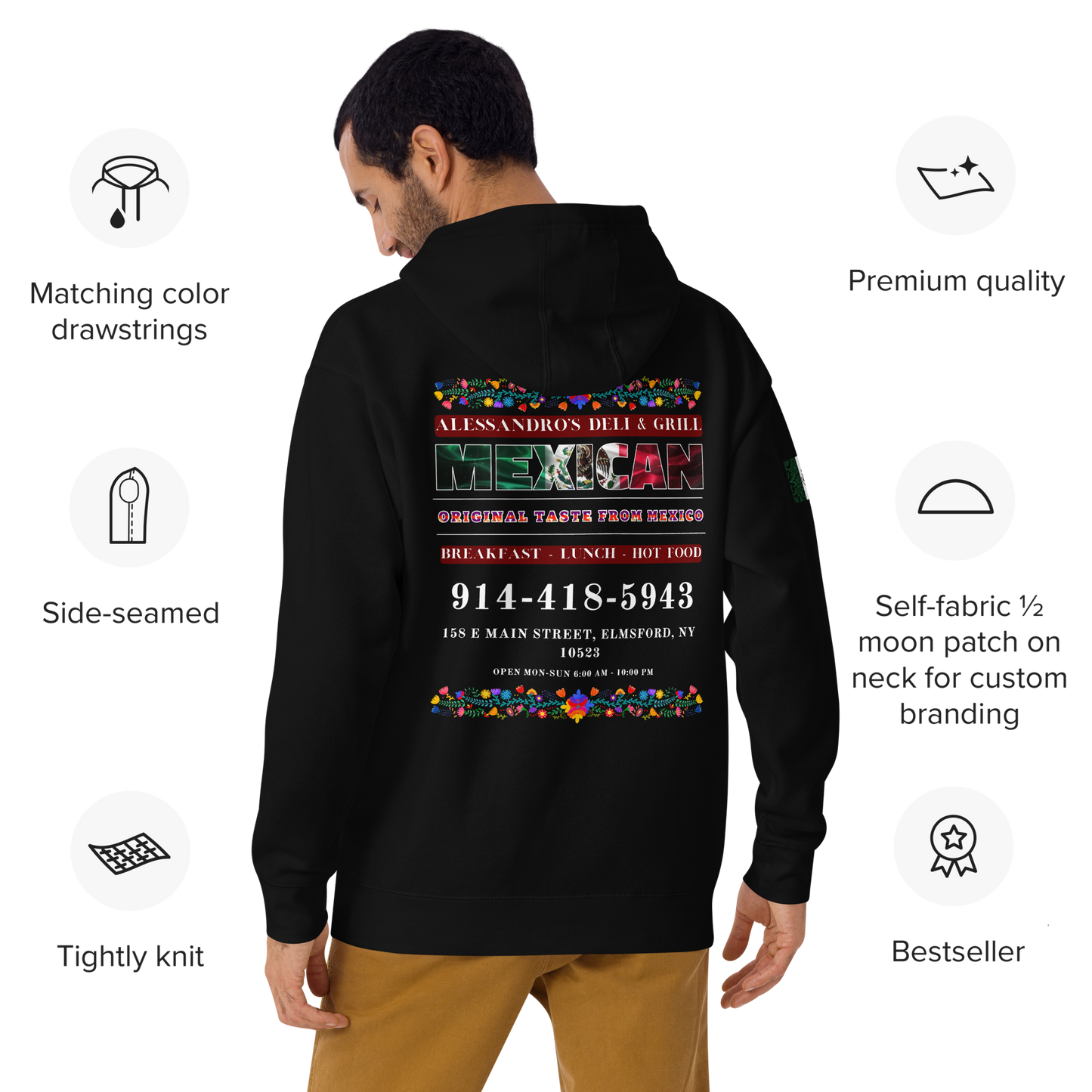 ALESSANDRO'S DELI - SWEATSHIRT / HOODIE