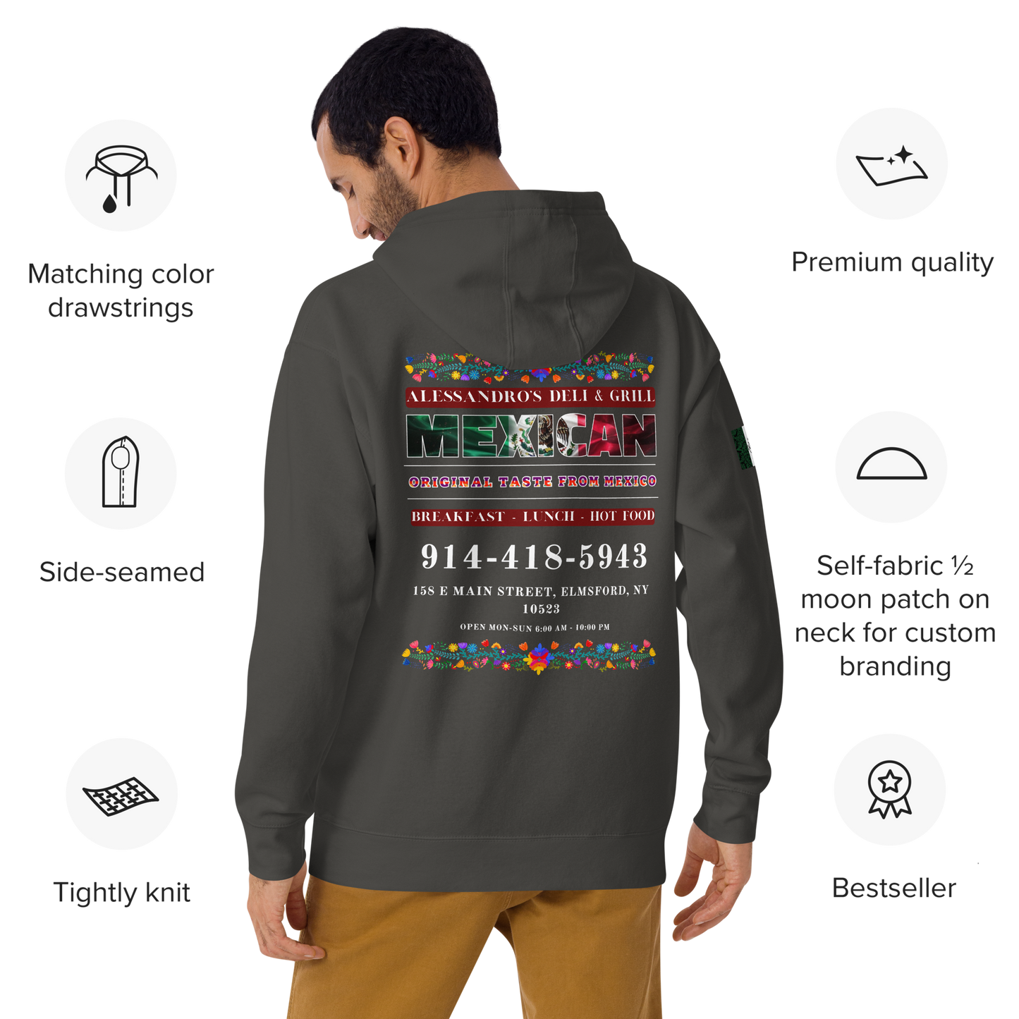 ALESSANDRO'S DELI - SWEATSHIRT / HOODIE
