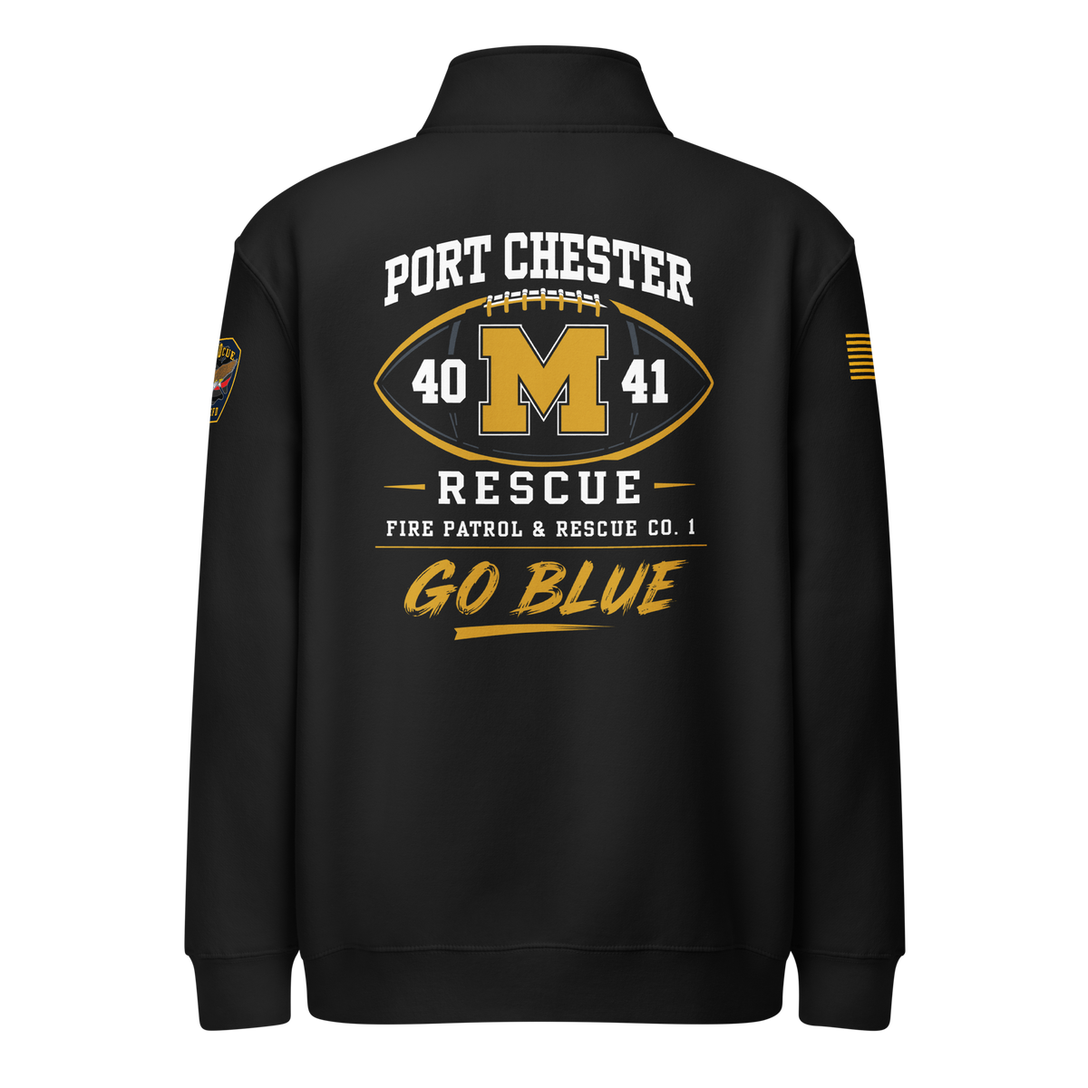 PORT CHESTER RESCUE × MICHIGAN WOLVERINES FOOTBALL #2