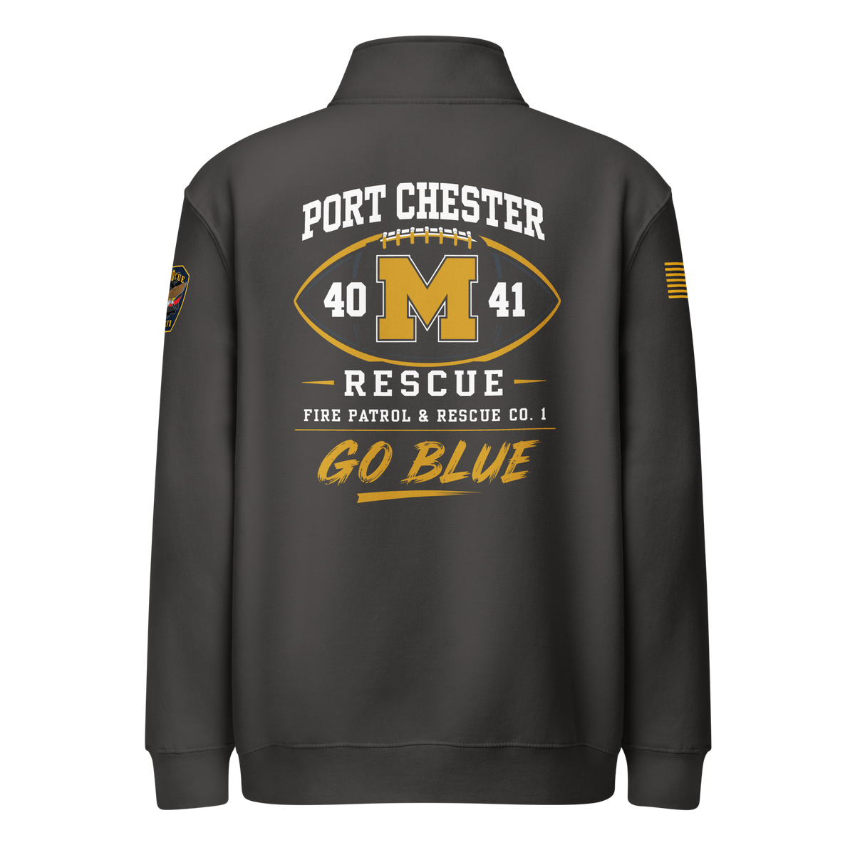 PORT CHESTER RESCUE × MICHIGAN WOLVERINES FOOTBALL #2