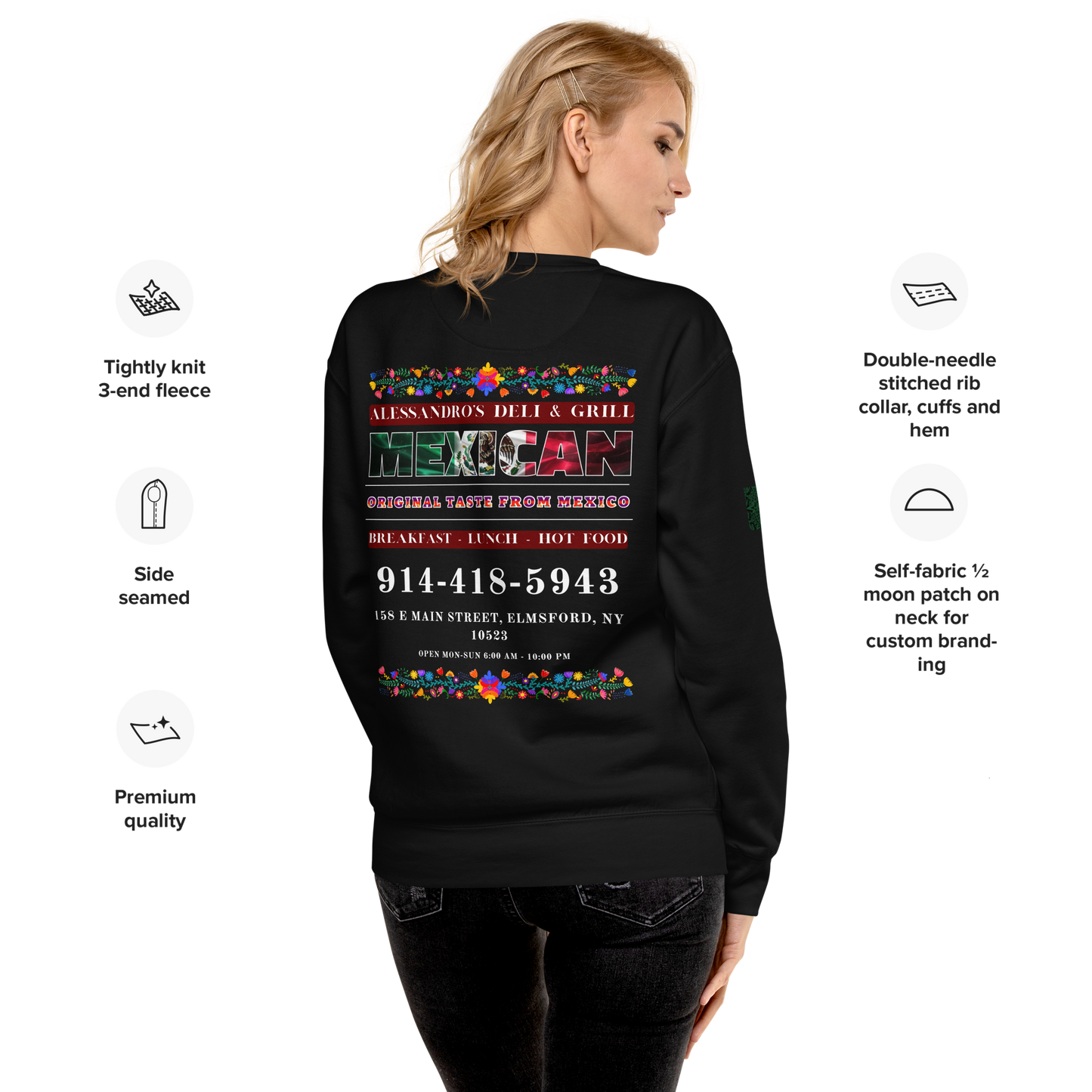 ALESSANDRO'S DELI - SWEATSHIRT / HOODIE