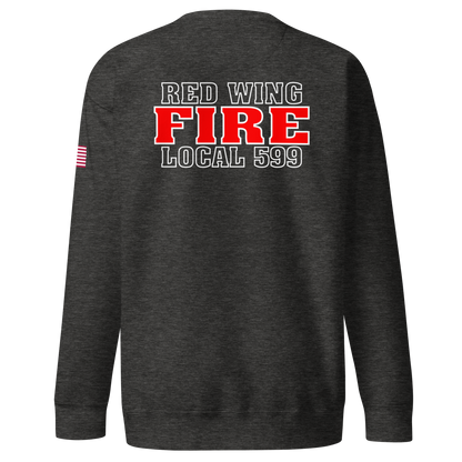 Red Wing Fire Department Solid Red "FIRE" Collection