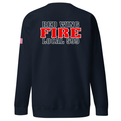 Red Wing Fire Department Solid Red "FIRE" Collection