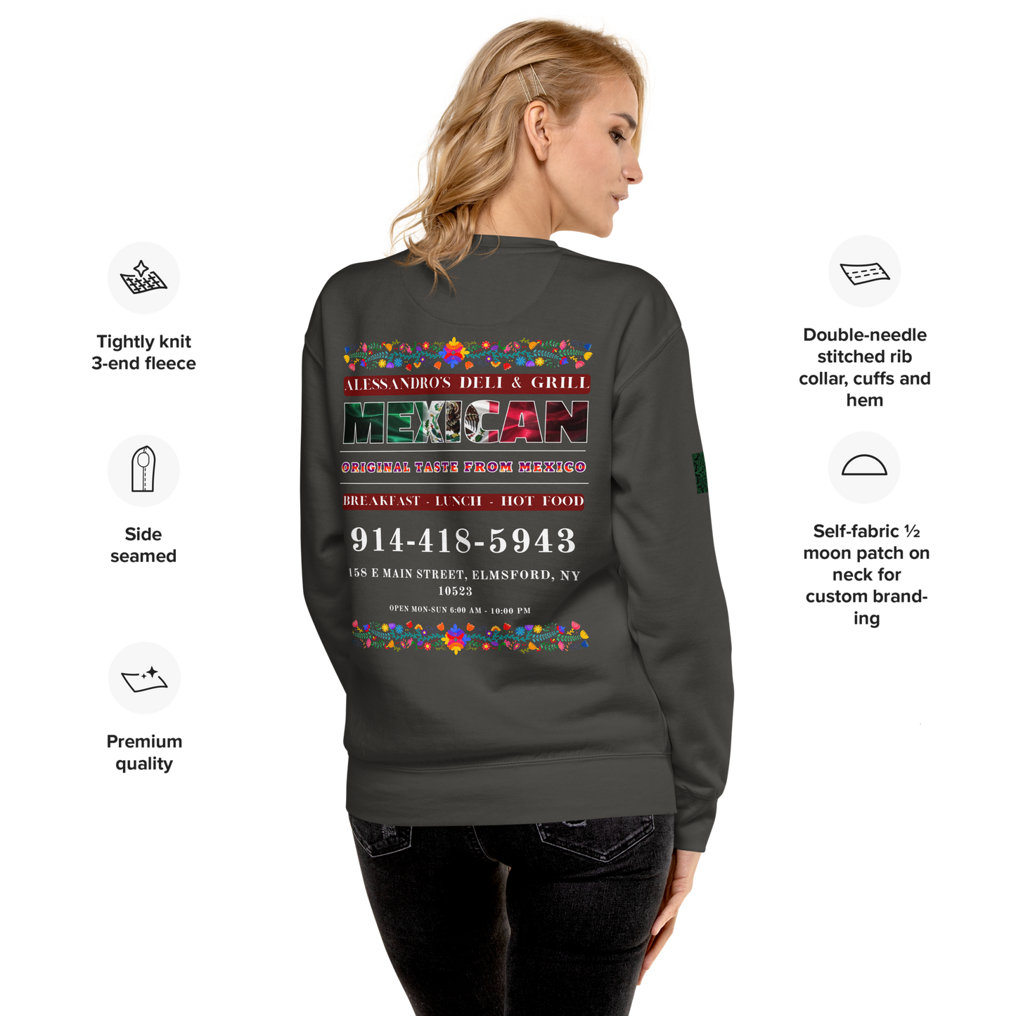ALESSANDRO'S DELI - SWEATSHIRT / HOODIE