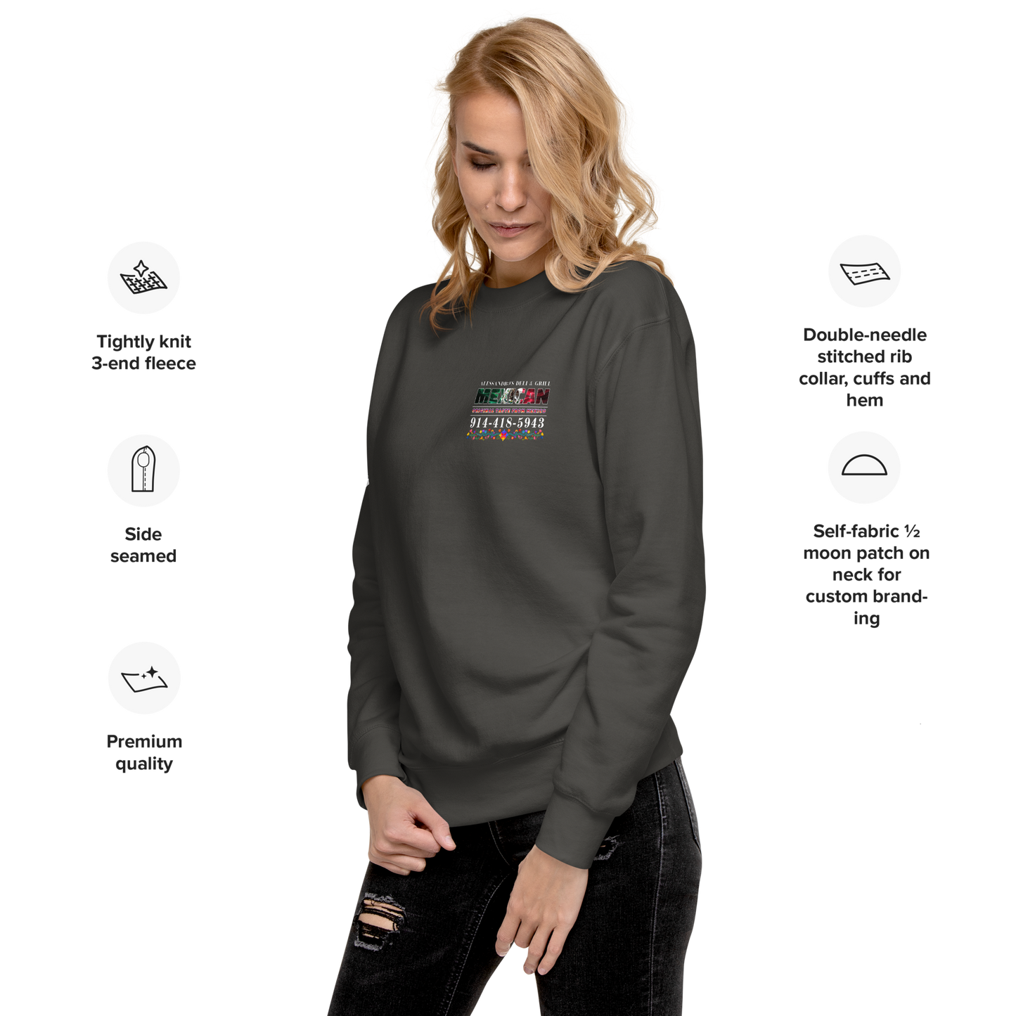 ALESSANDRO'S DELI - SWEATSHIRT / HOODIE