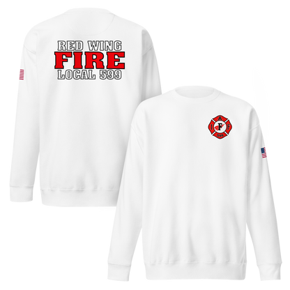 Red Wing Fire Department Solid Red "FIRE" Collection