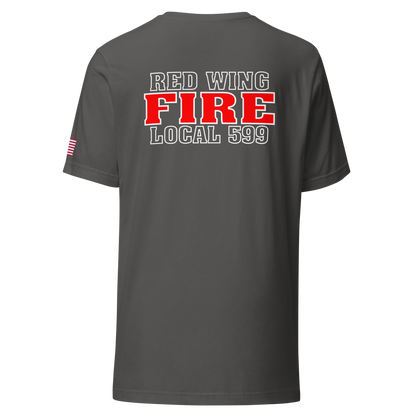 Red Wing Fire Department Solid Red "FIRE" Collection