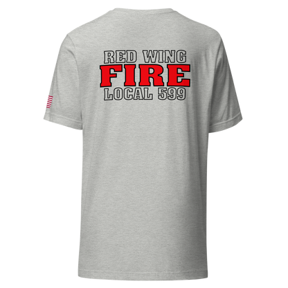 Red Wing Fire Department Solid Red "FIRE" Collection