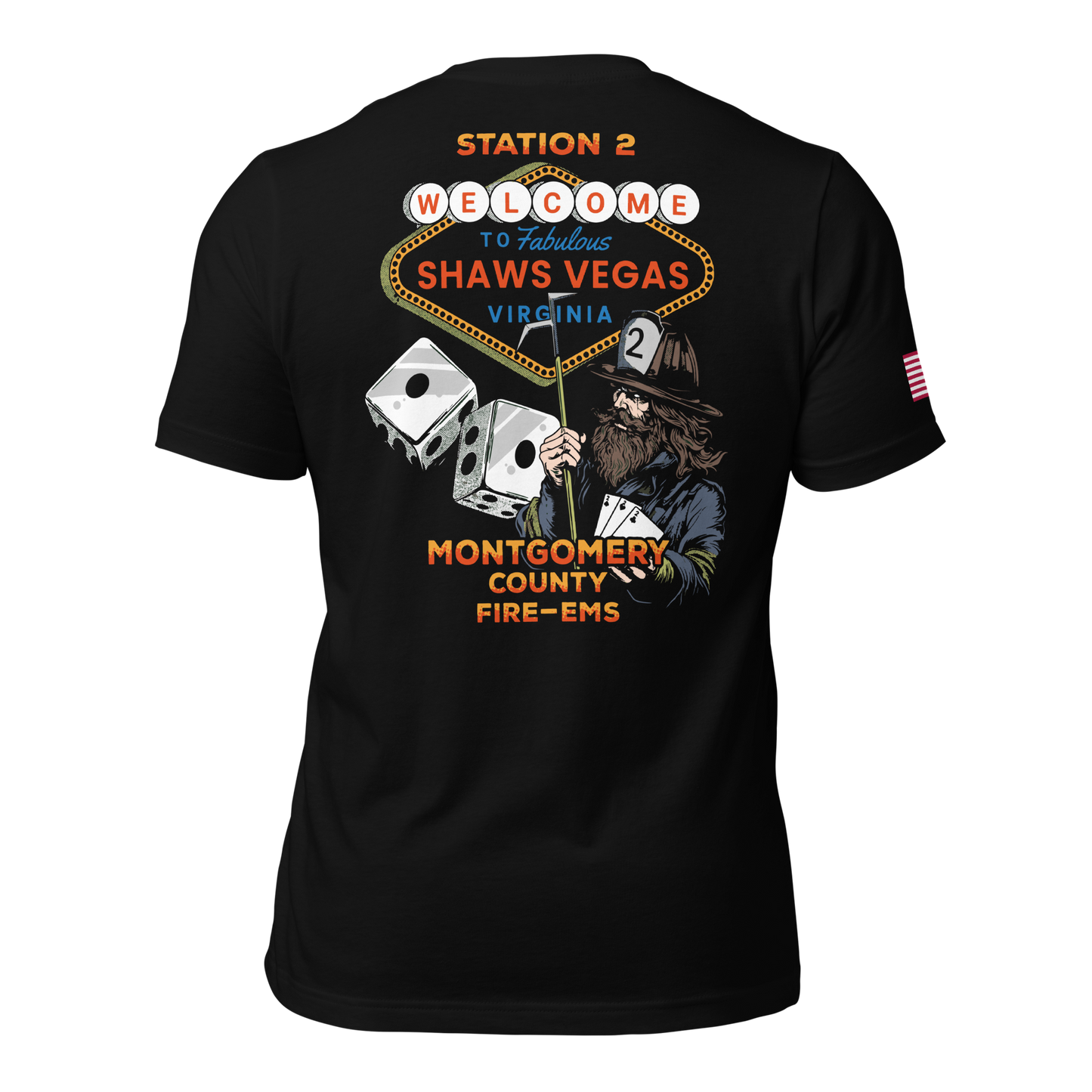 STATION 2 SHAWS VEGAS, VIRGINIA (THREADFAST EPIC TEE)