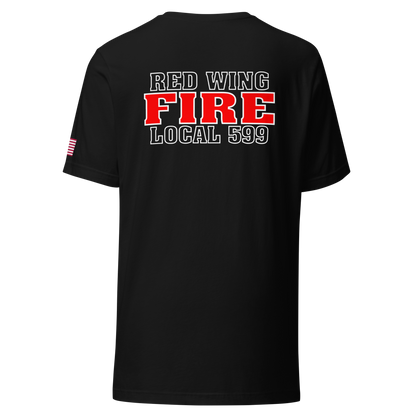 Red Wing Fire Department Solid Red "FIRE" Collection