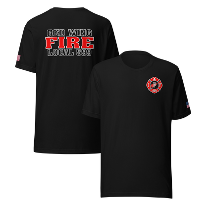 Red Wing Fire Department Solid Red "FIRE" Collection