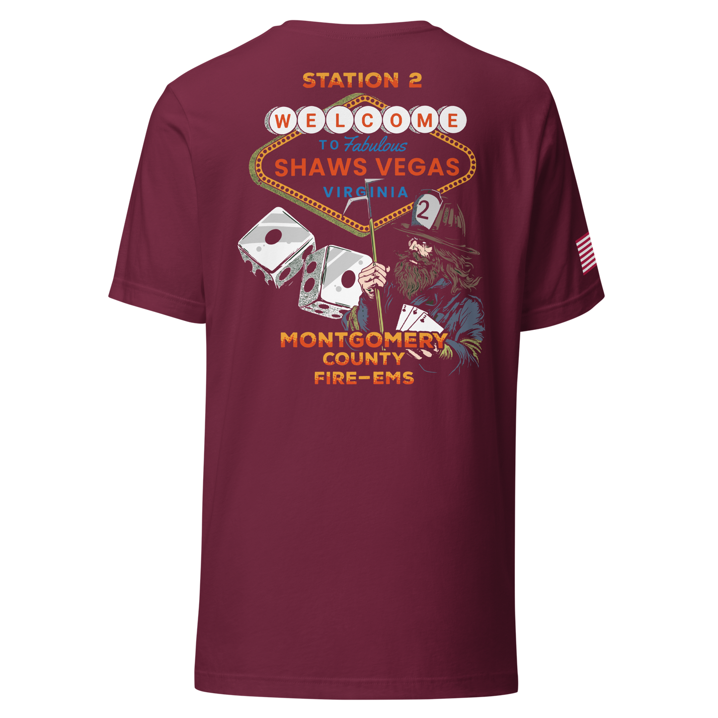 STATION 2 SHAWS VEGAS, VIRGINIA (HANES AUTHENTIC)