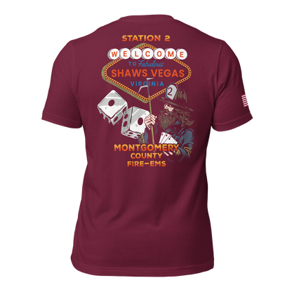 STATION 2 SHAWS VEGAS, VIRGINIA (THREADFAST EPIC TEE)