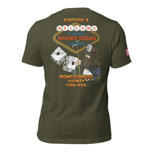 STATION 2 SHAWS VEGAS, VIRGINIA (THREADFAST EPIC TEE)