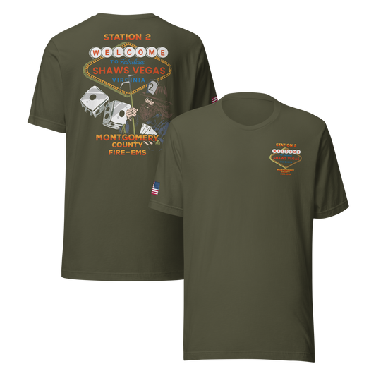 STATION 2 SHAWS VEGAS, VIRGINIA (HANES AUTHENTIC)
