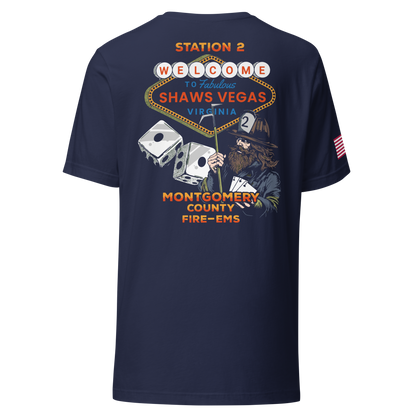 STATION 2 SHAWS VEGAS, VIRGINIA (HANES AUTHENTIC)