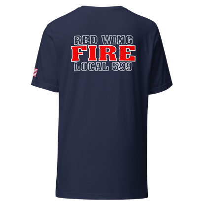 Red Wing Fire Department Solid Red "FIRE" Collection