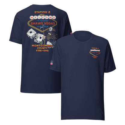 STATION 2 SHAWS VEGAS, VIRGINIA (HANES AUTHENTIC)